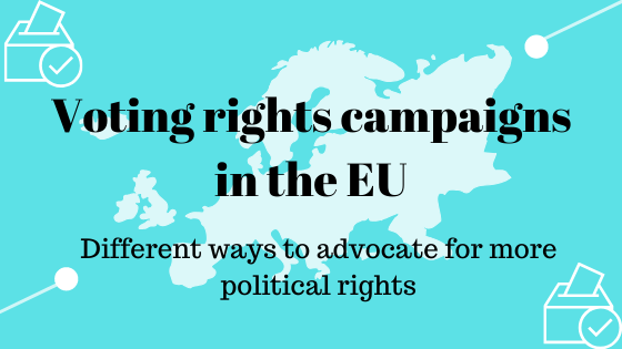 Voting rights campaigns in the EU